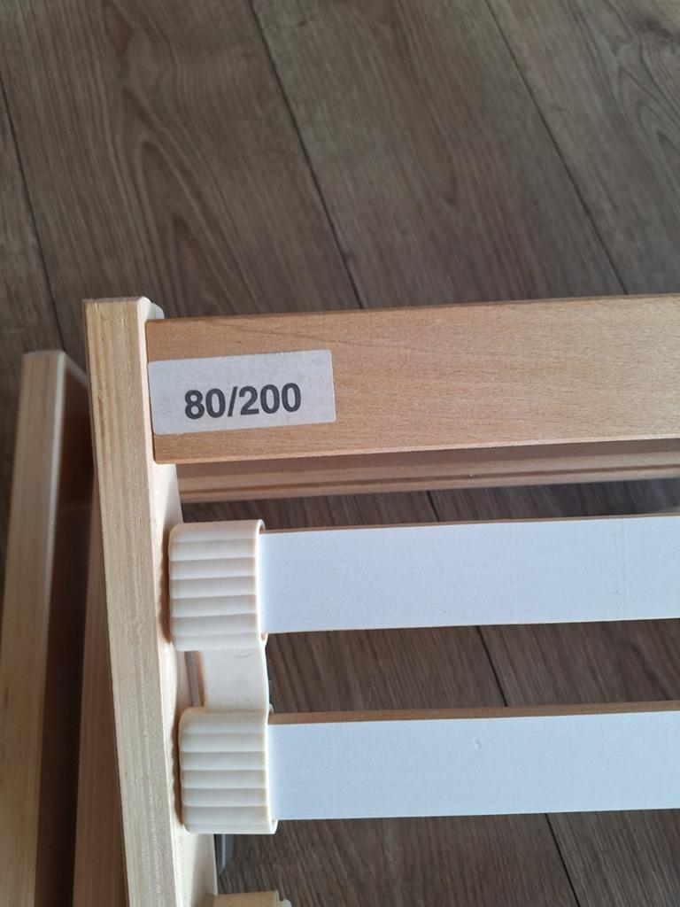 Electrische bedbodem 80x200, Gebruikt, Eenpersoons, Wit, Ophalen of Verzenden
