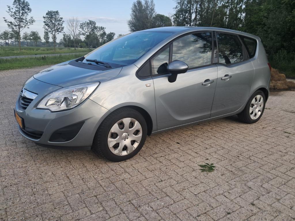 Opel Meriva 1.4 74KW 2011 Grijs, Voorwielaandrijving, Stof, 100 pk, Origineel Nederlands