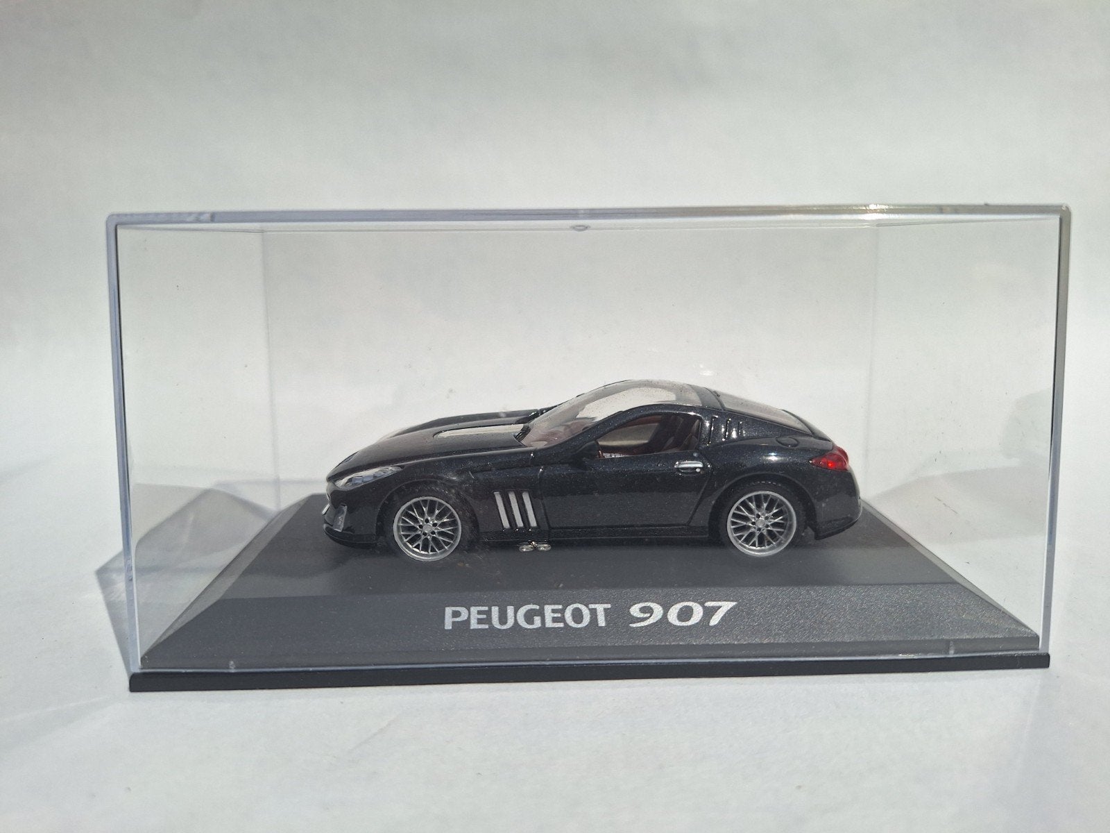 Peugeot 907 Concept car - donker grijs metallic - Norev, Ophalen of Verzenden, Auto, Norev