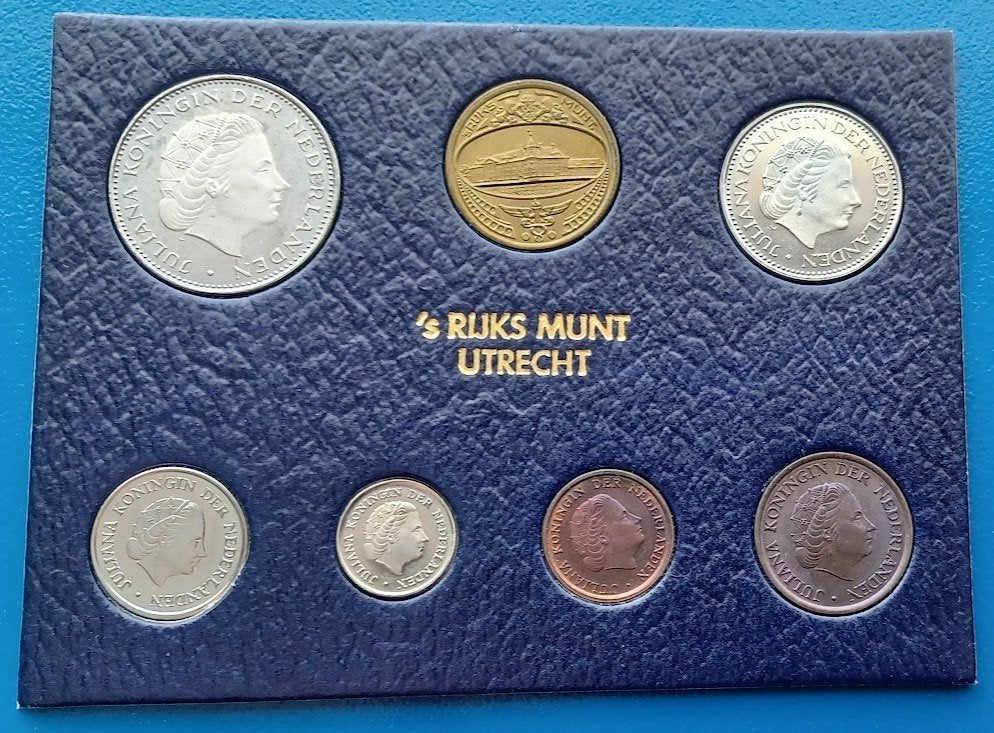 Laatste Jaarset Juliana Munten 1980 - FDC, Verzenden, Koningin Juliana, Setje, Geboorte of Huwelijk