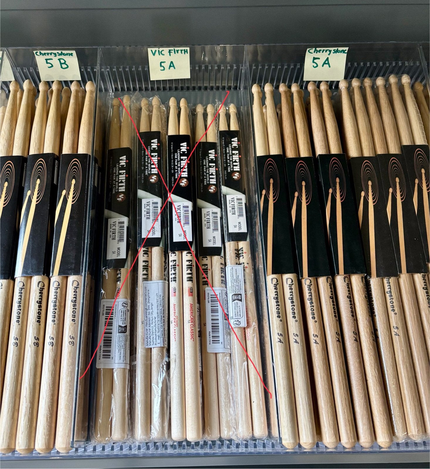 NIEUWE DRUMSTICKS / DRUMSTOKKEN, Verzenden, Zo goed als nieuw, Drums of Percussie