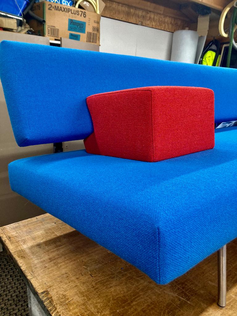 Martin Visser Slaapbank B02, Ophalen, 75 tot 100 cm, Stof