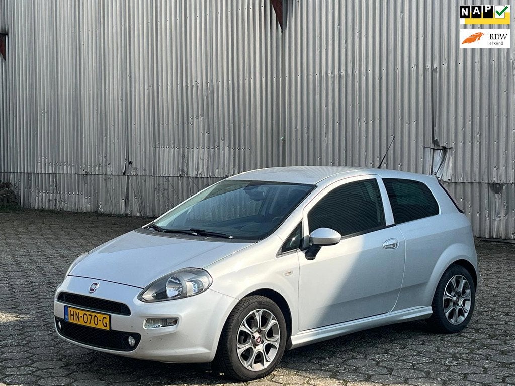 Fiat Punto Evo 1.3 M-Jet Lounge, Auto's, Fiat, Voorwielaandrijving, Euro 5, Gebruikt, Automatische klimaatregeling