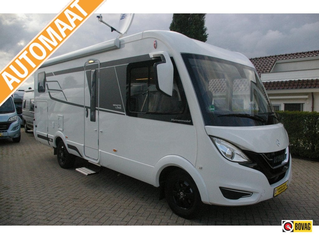 Hymer B-MC I 600 Automaat, enkele bedden, Hefbed., Caravans en Kamperen, Campers, Ringverwarming, Koelkast, Bedrijf, Hymer