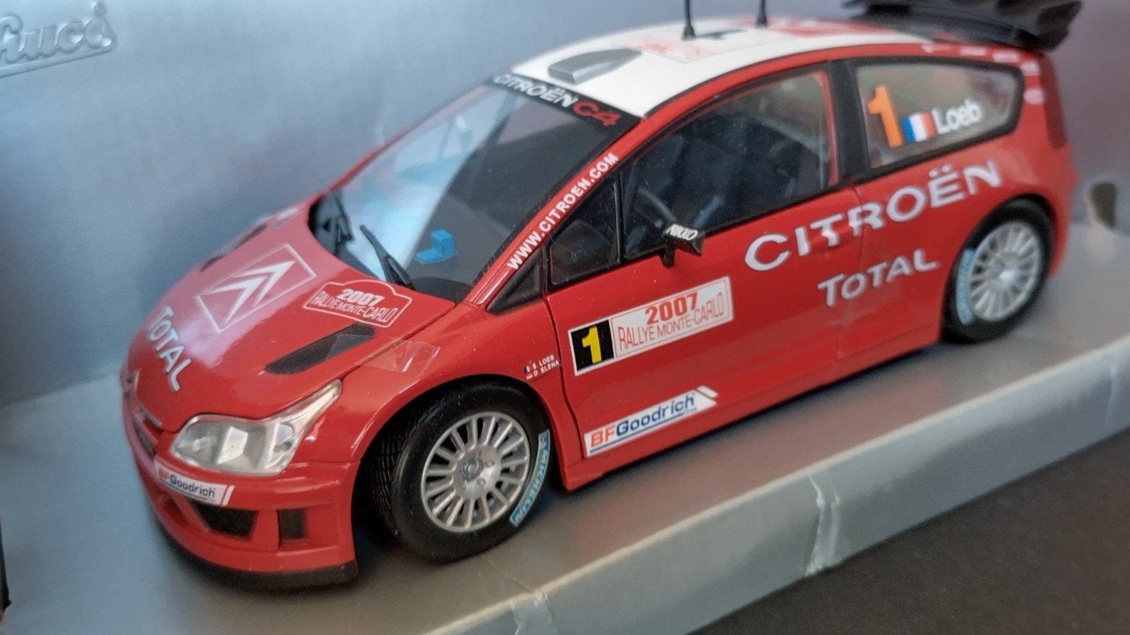 Citroen C4 Wrc Rally 1:24 Schuco Pol, Overige merken, Auto, Verzenden, .