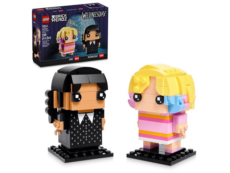 40750 LEGO BrickHeadz : Wednesday en Enid -Nieuw in doos!!, BrickHeadz, Lego, Nieuw, Ophalen of Verzenden
