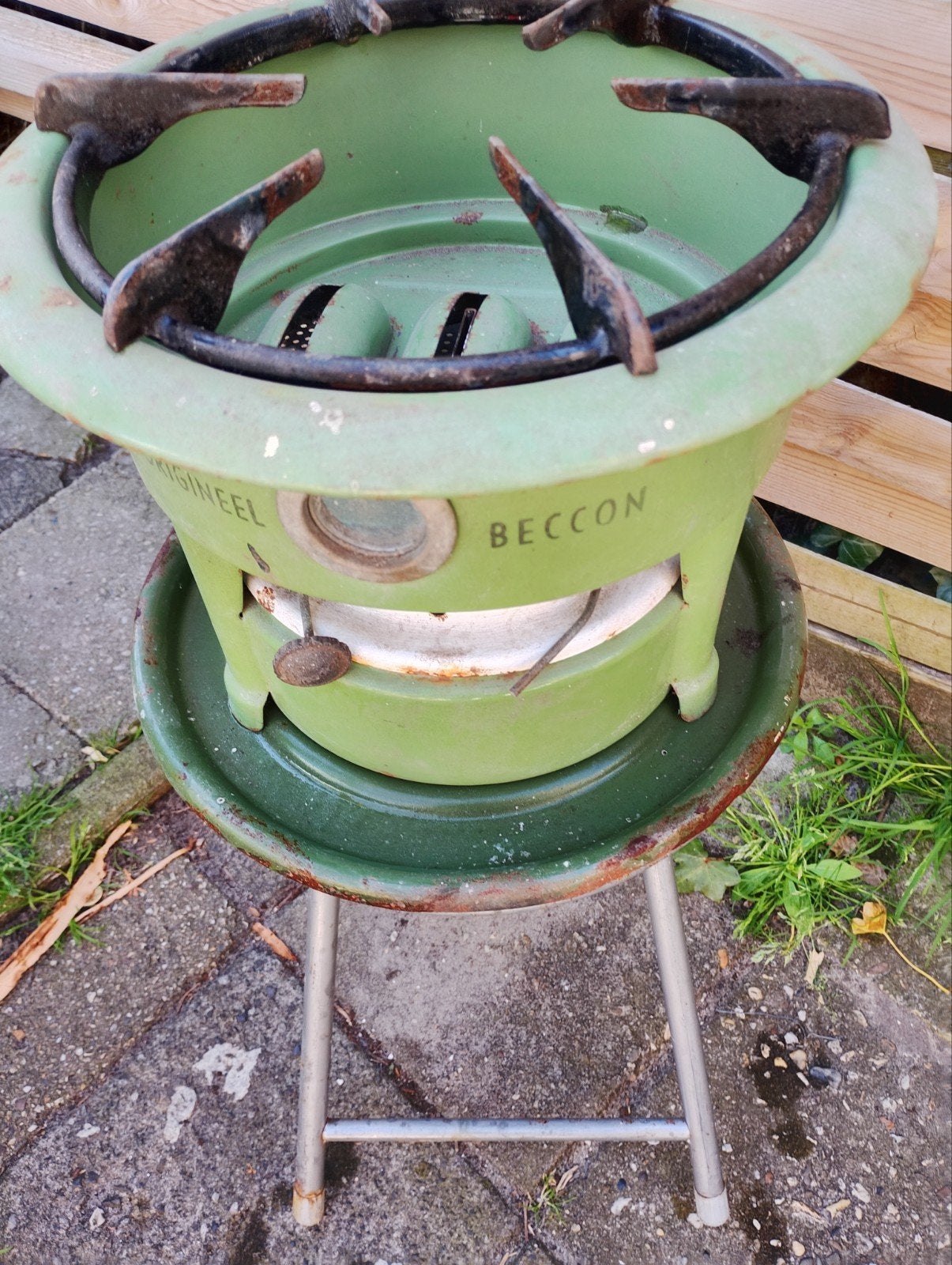 3 pits kook stel beschadigt, Ophalen