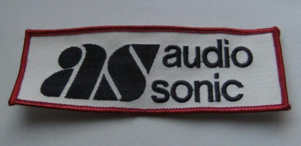 AS audio sonic patch badge opnaai embleem, Ophalen of Verzenden, Nieuw, Auto's