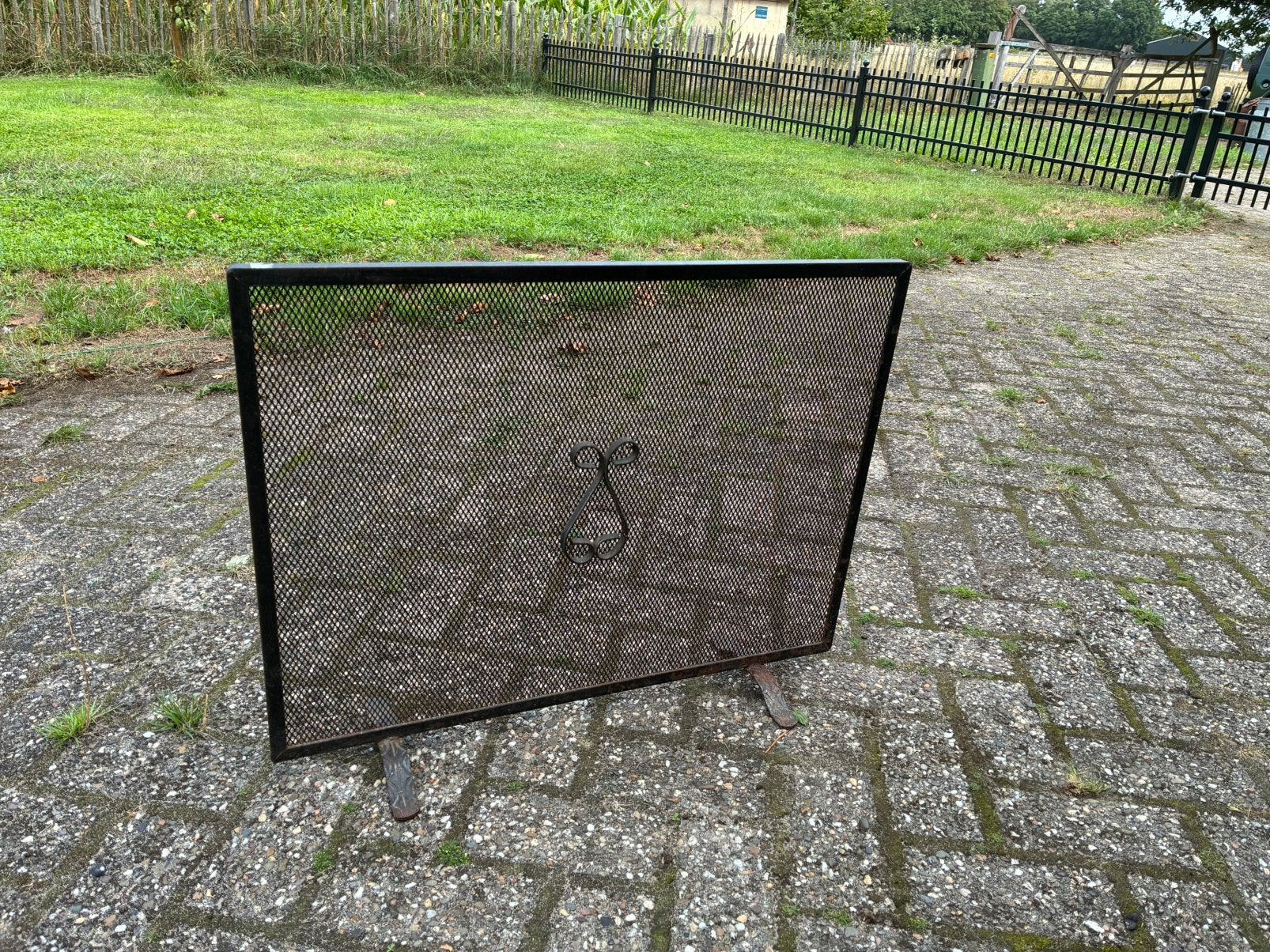 Haardscherm 70 x 50, Huis en Inrichting, Ophalen, Zo goed als nieuw, Vrijstaande haard, Houthaard