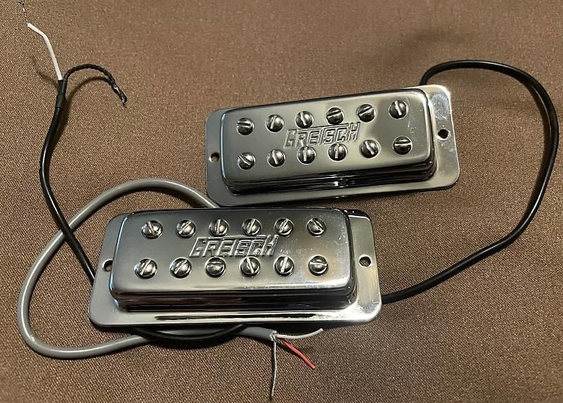 Gretsch usa pickups pick-ups mini humbuckers chrome., Muziek en Instrumenten, Ophalen of Verzenden, Nieuw, Elektrische gitaar