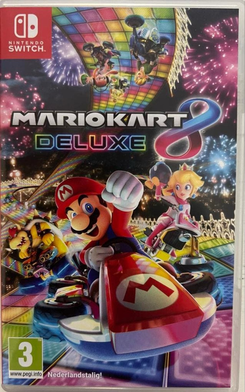 Mario Kart 8 Deluxe - Nintendo Switch, Spelcomputers en Games, Racen en Vliegen, Eén computer, Ophalen of Verzenden, Zo goed als nieuw
