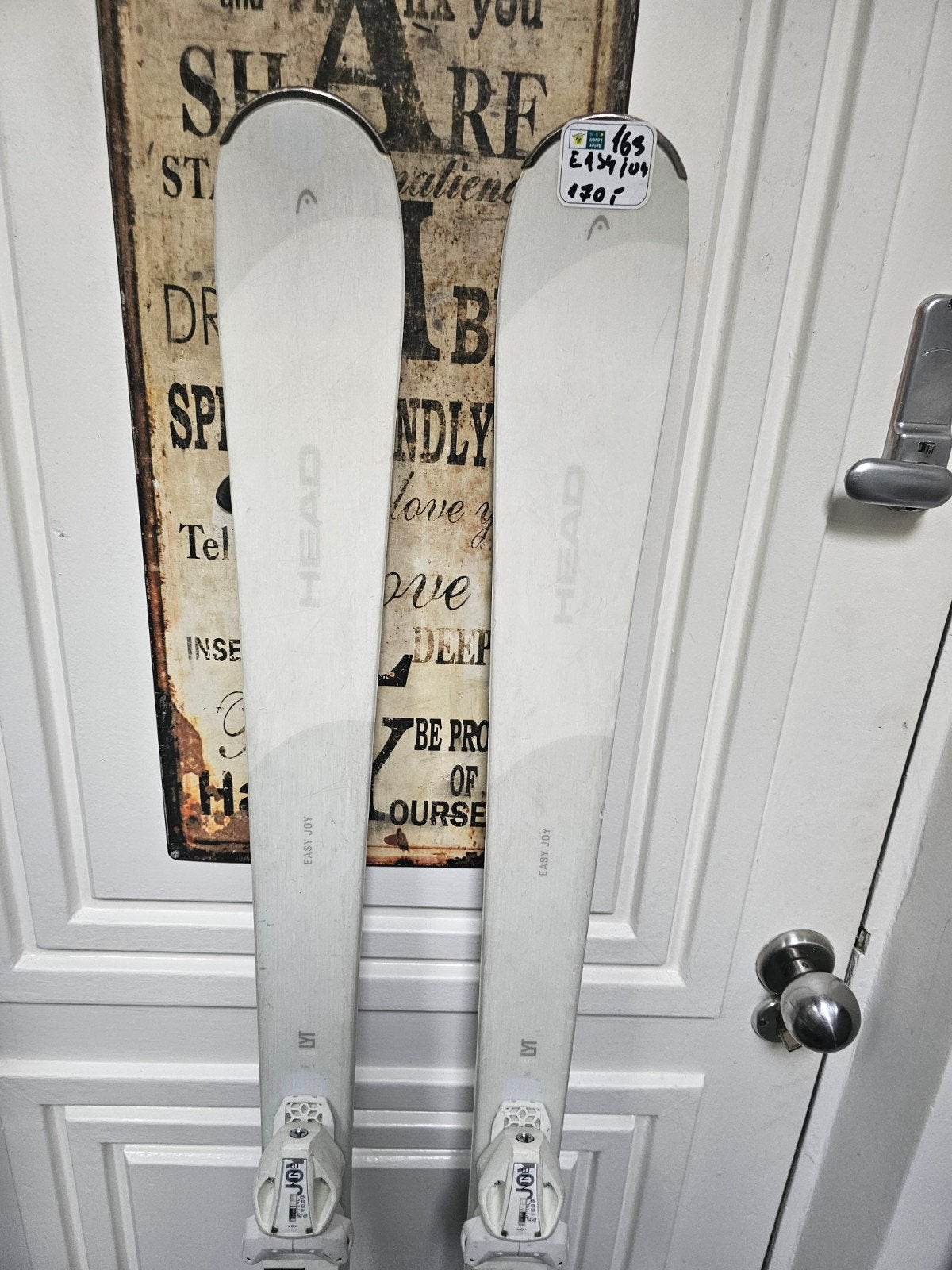 163cm DAMES  24/25 HEAD EASY JOY CARVE SKIS
