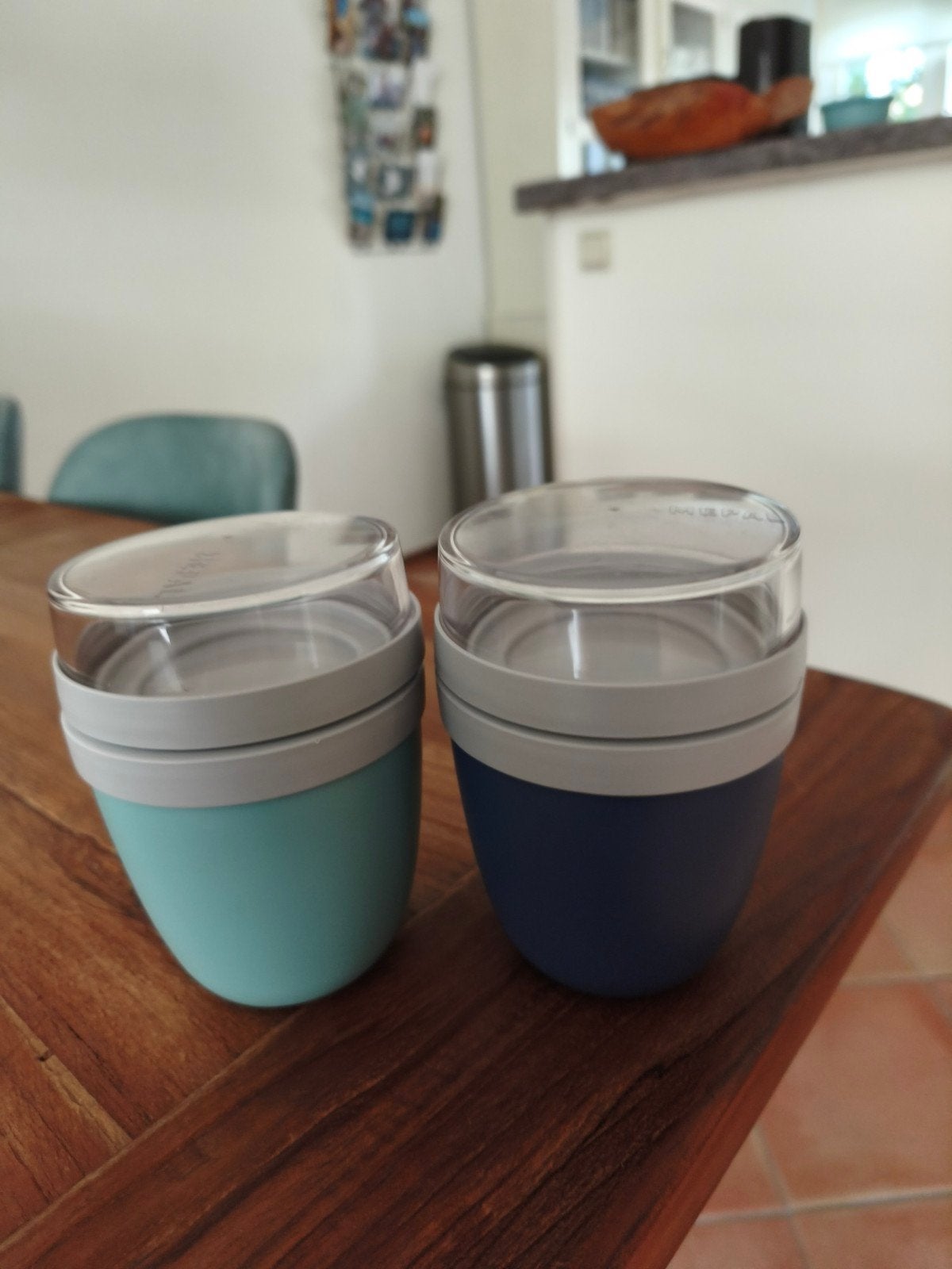 MEPAL lunchpotjes/ yoghurt bakjes., Huis en Inrichting, Ophalen of Verzenden, Overige materialen, Overige stijlen, Kom(men)