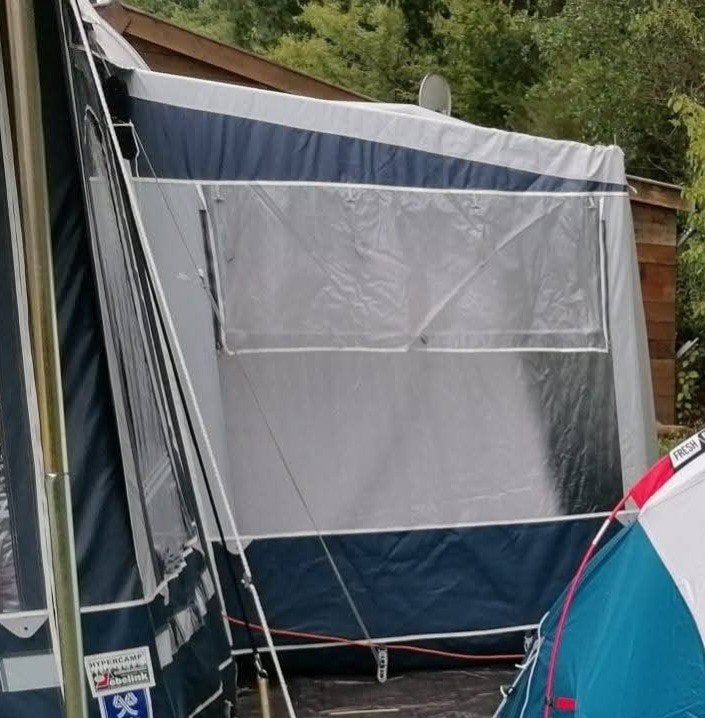 Uitbouw voor voortent te koop of te ruil, Ophalen, Gebruikt, Tot en met 2