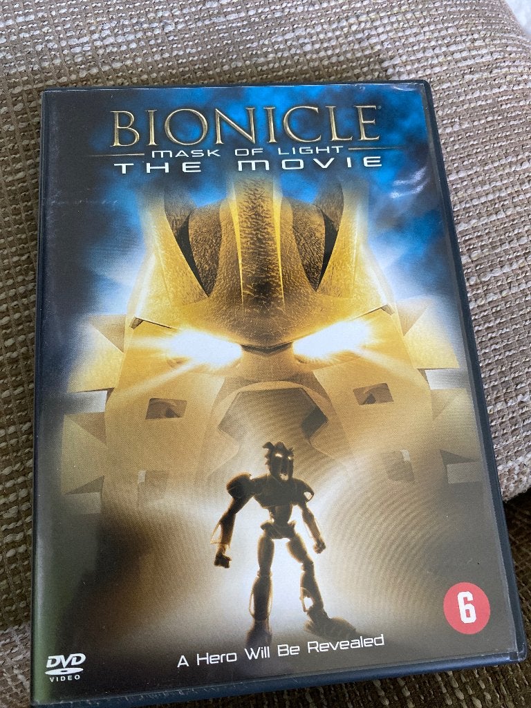 Bionicle: Mask of Light - The Movie DVD, 2000 tot heden, Gebruikt, Inclusief doosje, Ophalen of Verzenden