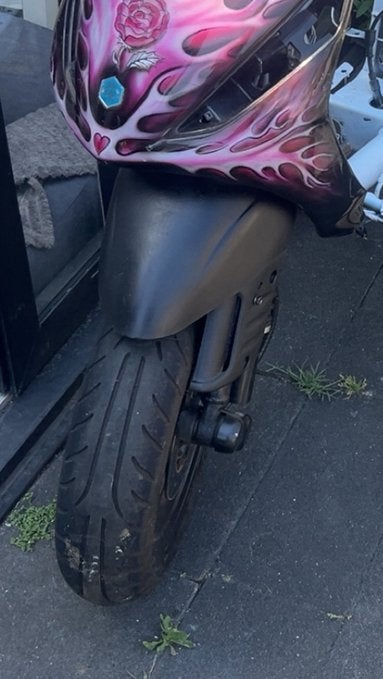 Omgelaste sp vork zip, Ophalen, Zo goed als nieuw