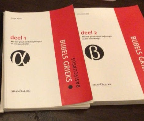 Bijbels Grieks Basiscursus Deel 1 en 2, Ophalen of Verzenden, Alpha, Gelezen, WO