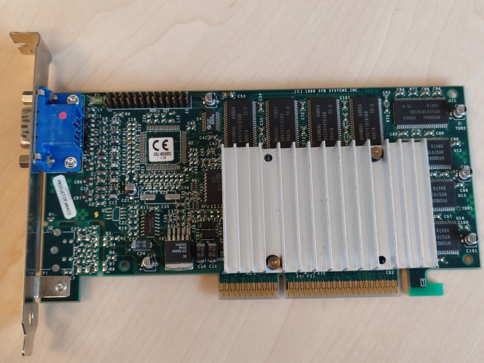 3dfx Voodoo3 3000 AGP, Computers en Software, Videokaarten, Gebruikt, Overige soorten, VGA, Ophalen of Verzenden