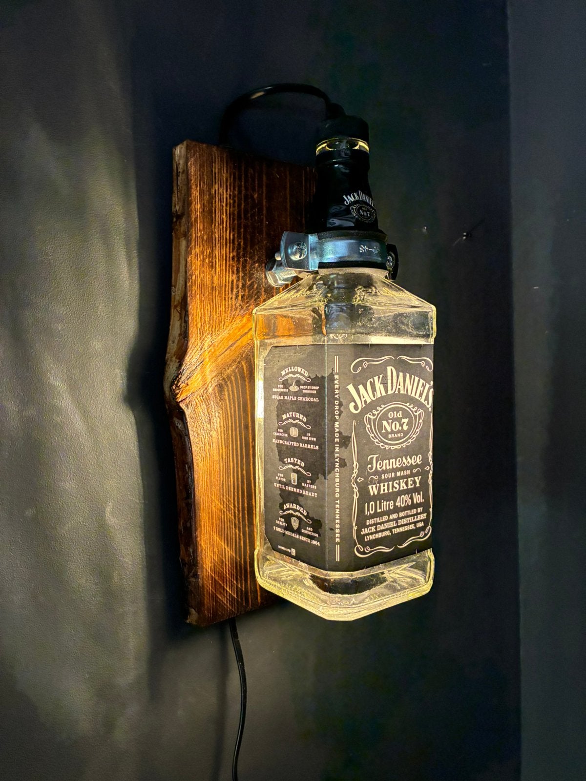 Jack Daniel’s Wandlamp, Ophalen of Verzenden, Nieuw, Glas, Mancave