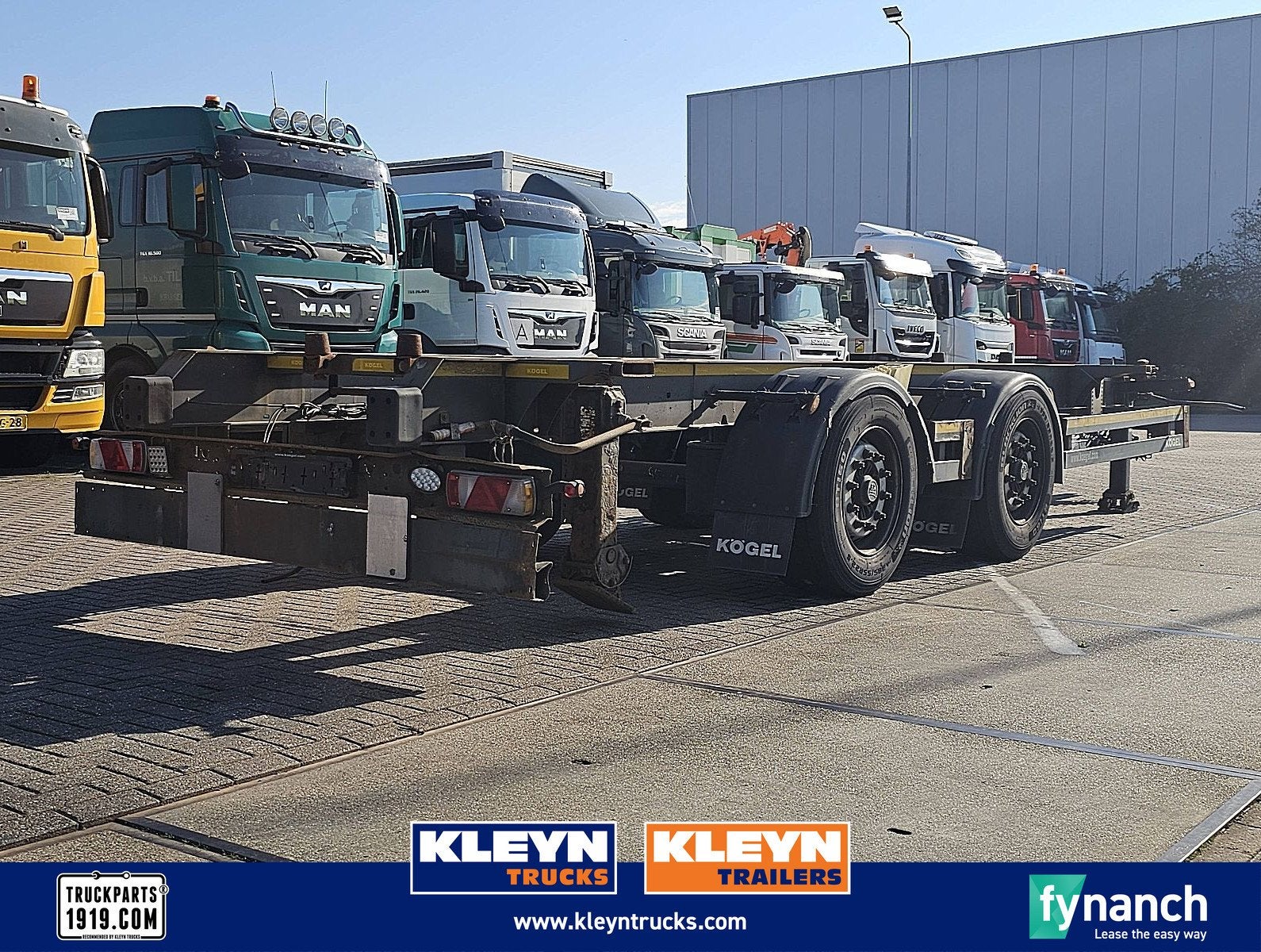 KOGEL ZW18-22,5 tandem, Overige kleuren, Bedrijf, Aanhangers en Opleggers, Te koop