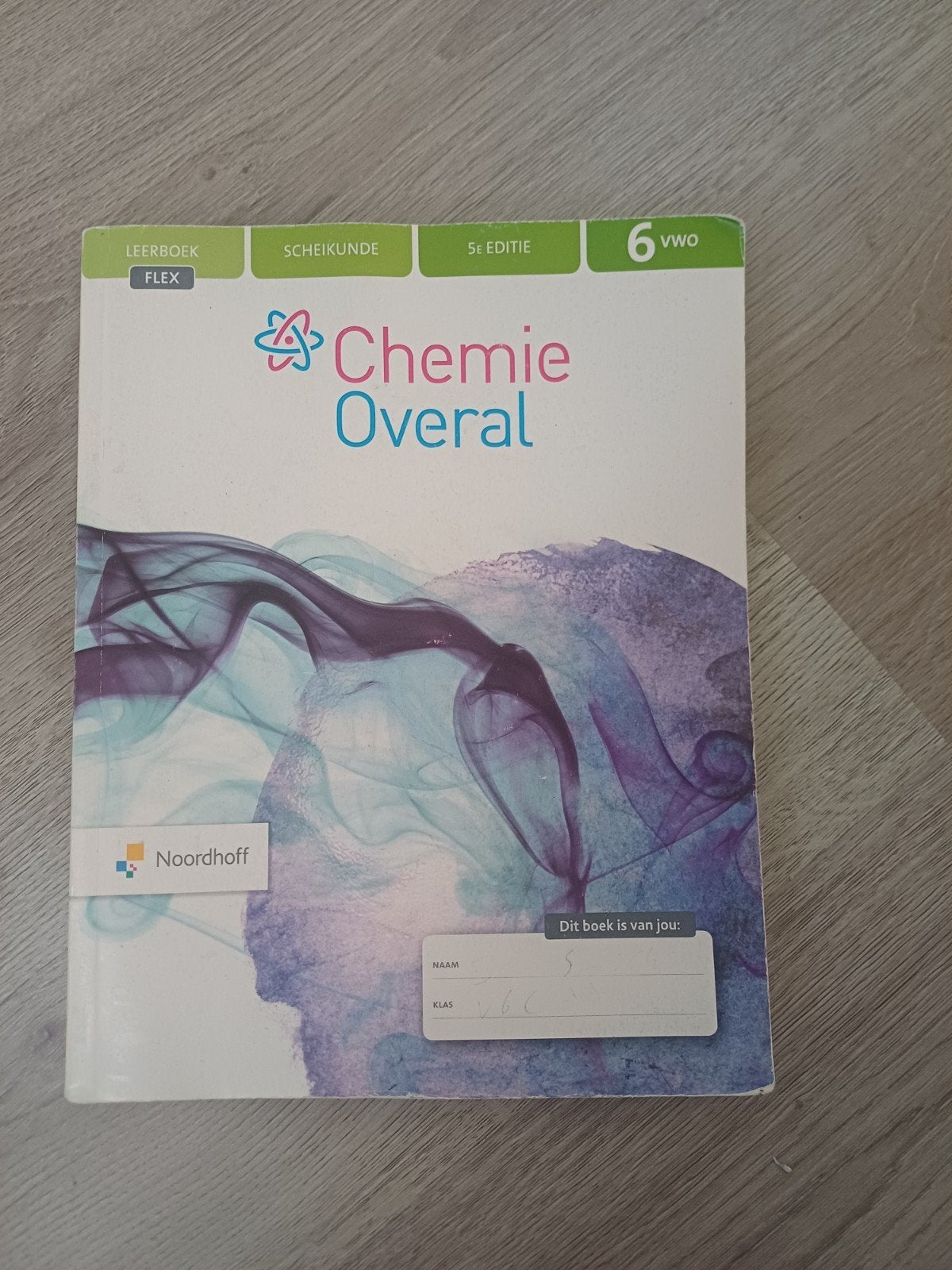 Chemie Overal 6 VWO - Scheikunde Leerboek 5e editie, Gelezen, VWO, Scheikunde, Noordhoff