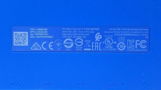 HP USB-C Dock G4 Bedraad USB 3.2 Gen 1 Type-C + Met adapter, Hp, Ophalen of Verzenden, Westknollendam, Magazijn@deltae.nl