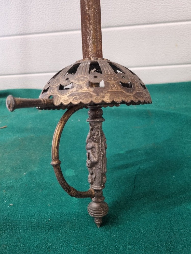 schermzwaard antiek geheel bewerkt, Ophalen of Verzenden, 'T Olde Gre-j, Info@toldegrej.nl, Endepoelstraat 20f Didam