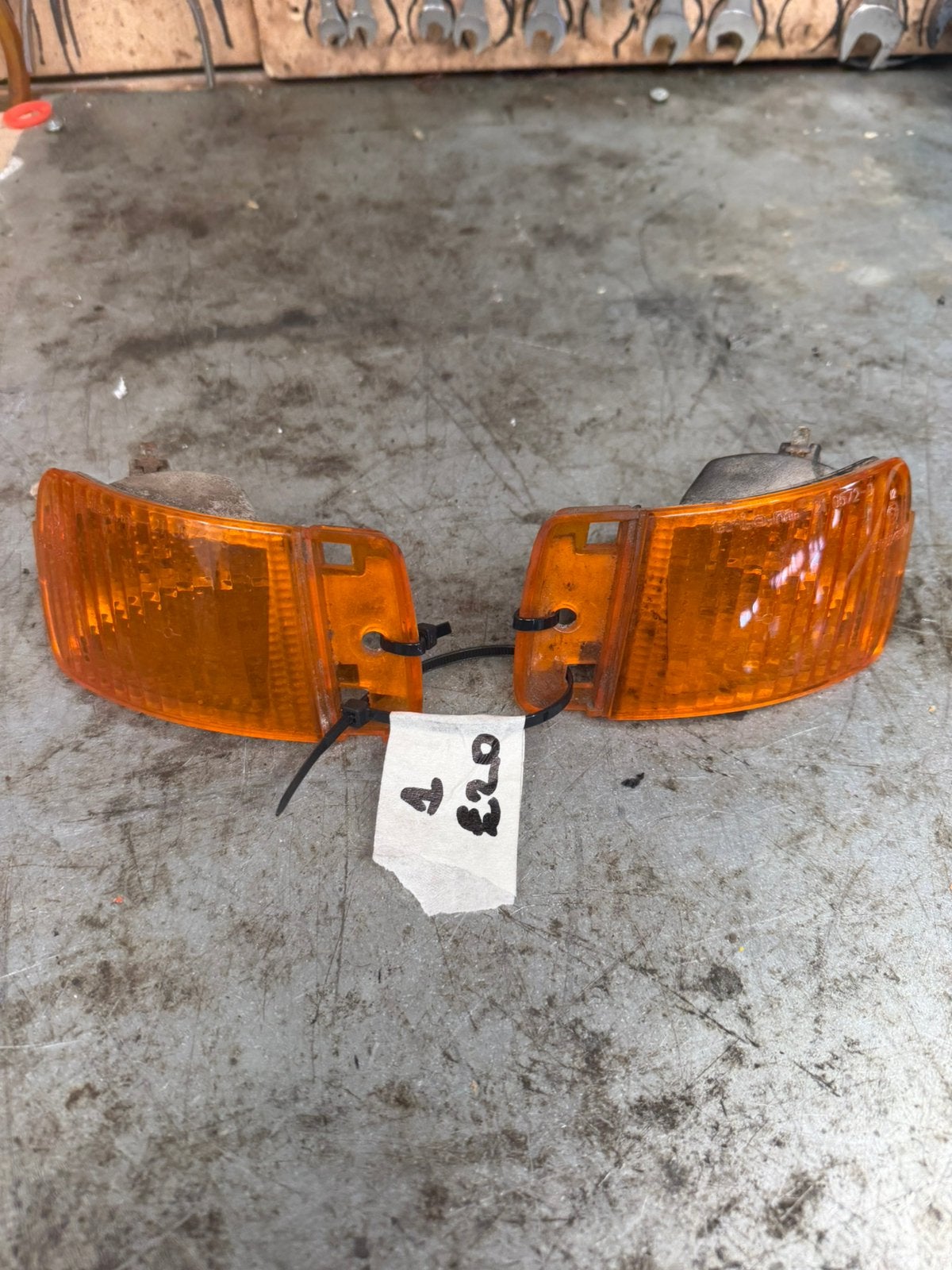 Piaggio skr knipperlichtset achter 50cc 125cc 180cc, Ophalen of Verzenden