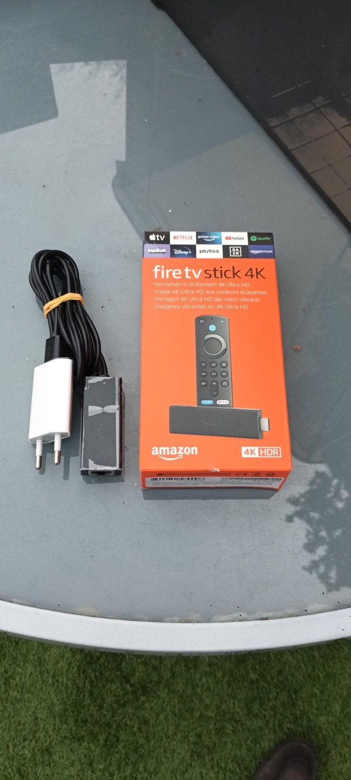 GESEALDE Amazon Fire TV Stick 4K + Ethernet Adapter, Audio, Tv en Foto, Ophalen of Verzenden, Nieuw, HDMI, Zonder harde schijf