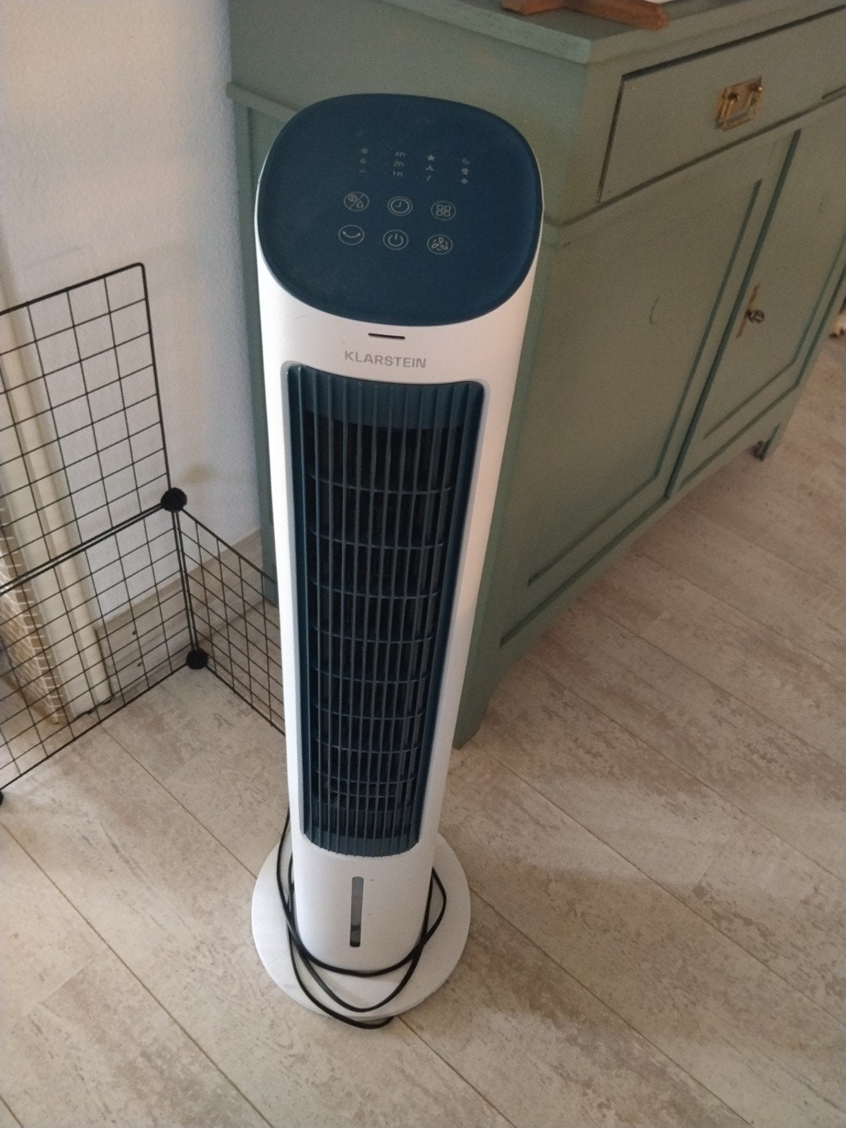 Ventilatoren
Klarstein Mobiele Aircooler, 5-in-1 Mobiele Luc, Ophalen of Verzenden, Zo goed als nieuw, Torenventilator