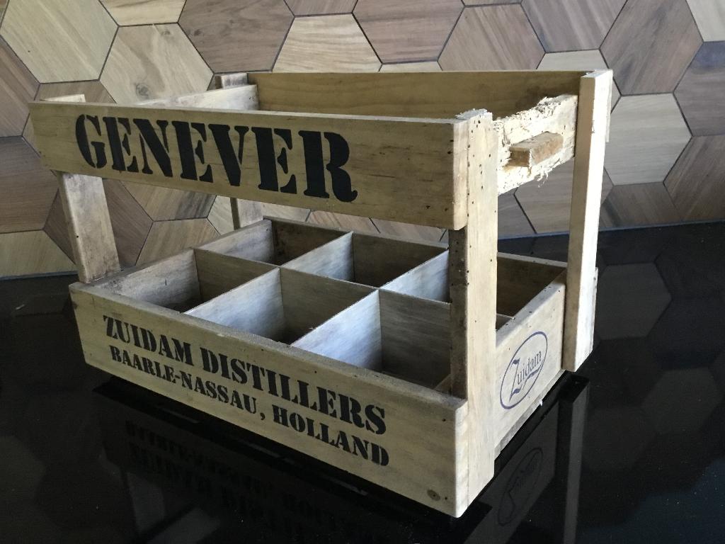 Genever kratje, Zuidam, Ophalen, Minder dan 50 cm, Gebruikt, Minder dan 50 cm