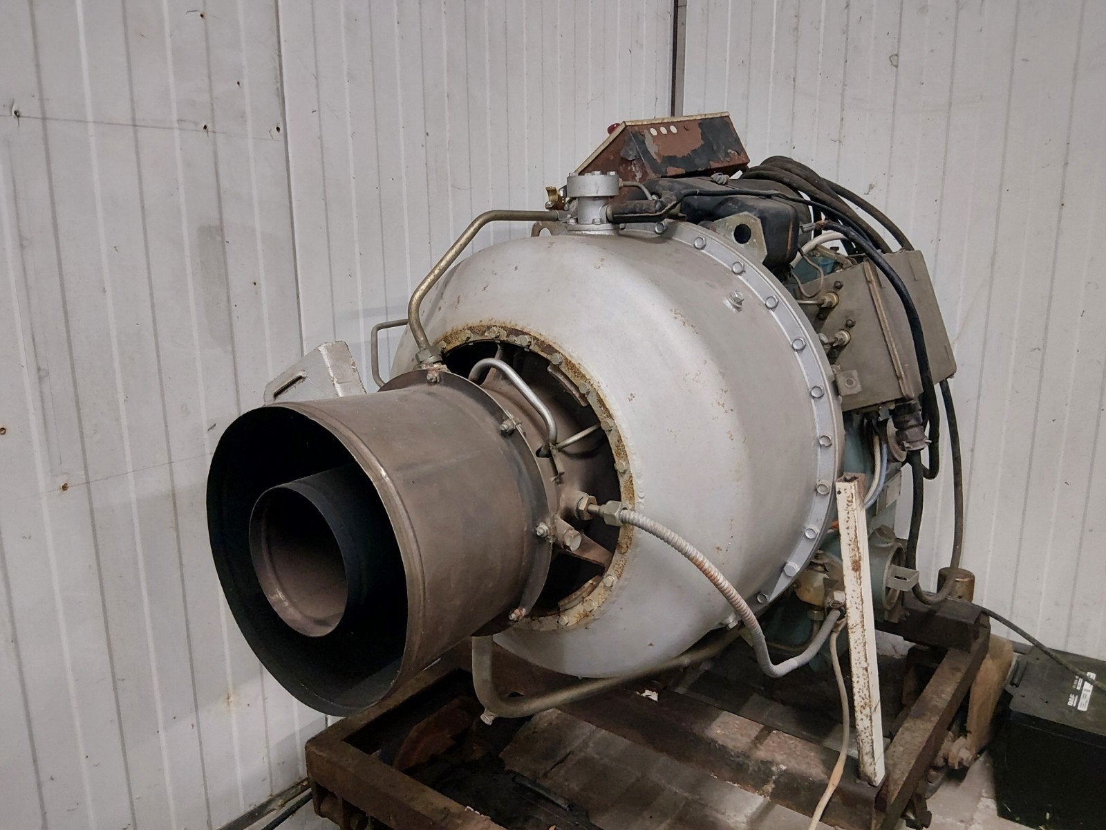 Unieke diesel Pirna 027 DDR Gasturbine 190pk - Loopt Perfect, Ophalen of Verzenden, Gebruikt