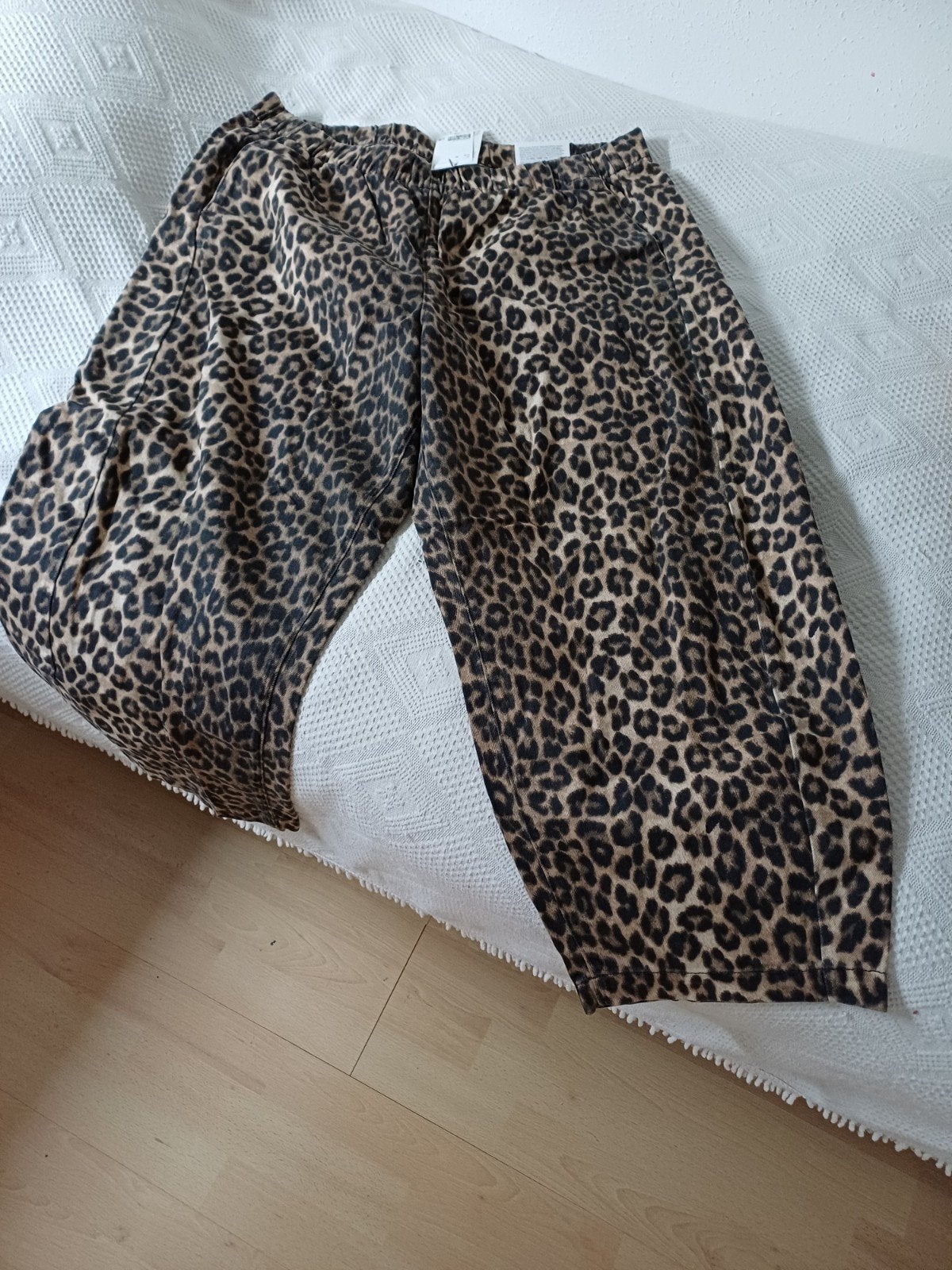 Nieuwe H&M Dames Broek met Luipaardprint - Maat XL, Ophalen of Verzenden