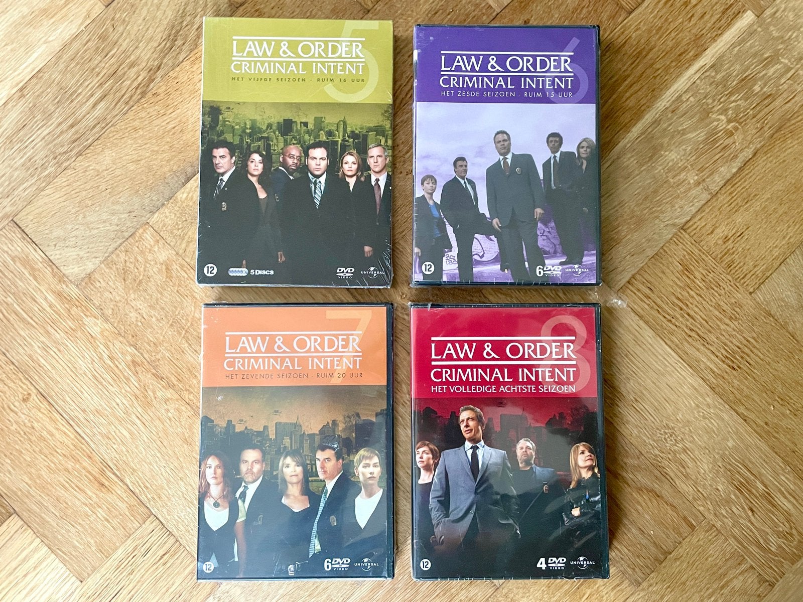 NIEUW: Law & Order - Seizoen 5 t/m 8 op DVD (met NL), Engels, Seizoen 5, Nederlands, Drama