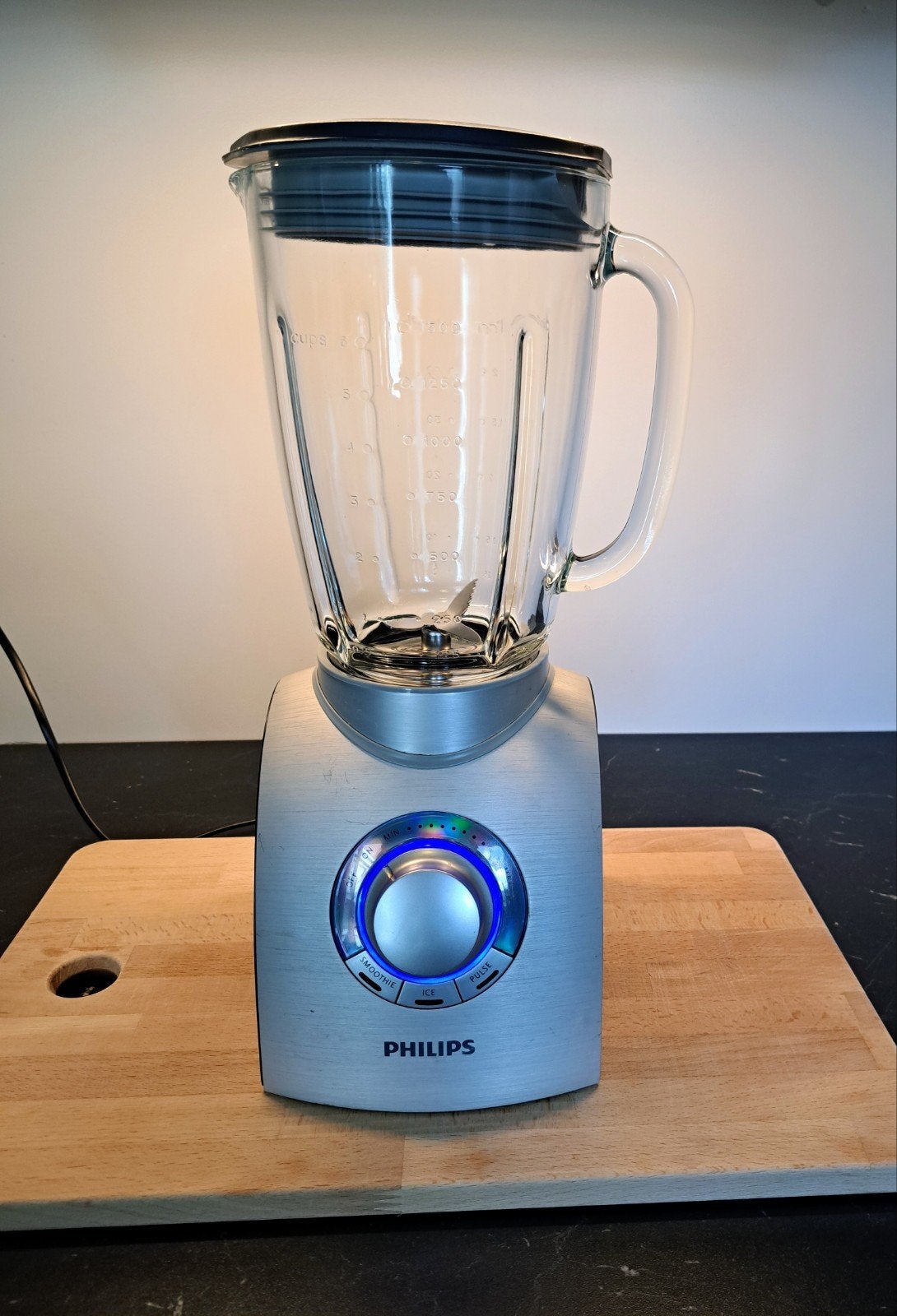 Philips Blender HR 2094 - 2L, 750W, uitstekende staat, Witgoed en Apparatuur, Blenders, Ophalen of Verzenden, Zo goed als nieuw