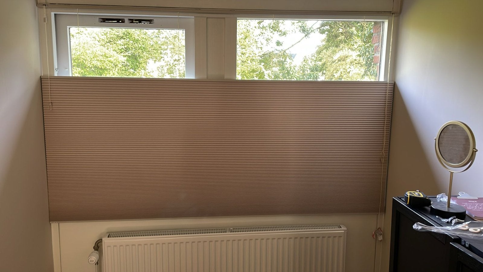 Veneta top down gordijnen, Huis en Inrichting, Stoffering | Gordijnen en Lamellen, Ophalen, Zo goed als nieuw