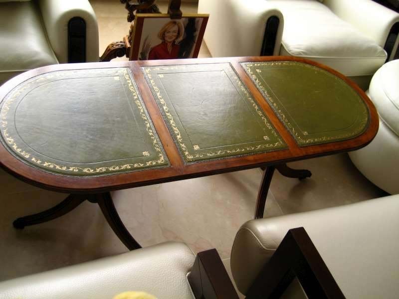 antiek Engelse Chesterfield Salontafel /Koffietafel Tafel, Antiek en Kunst, Ophalen