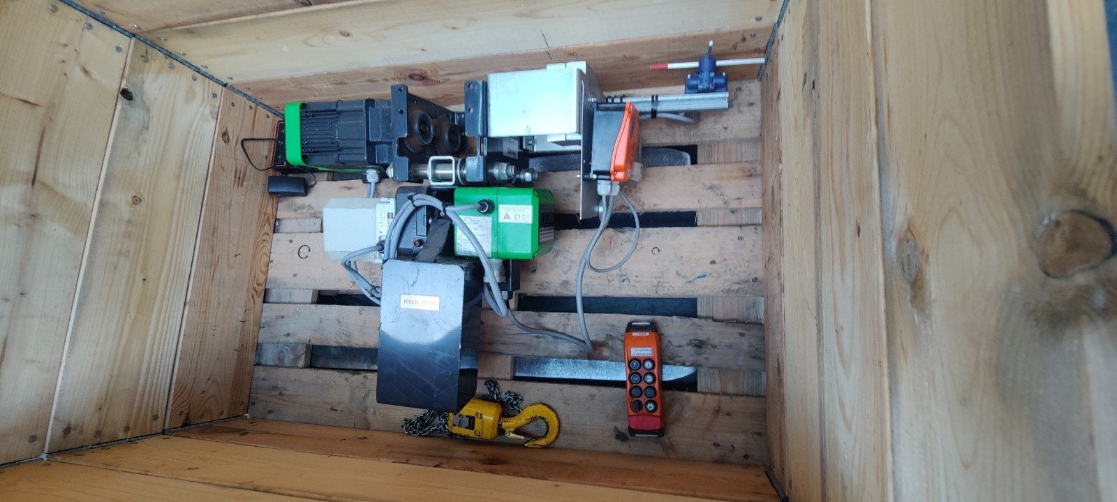 Takel, Ophalen, Zo goed als nieuw, Elektrisch