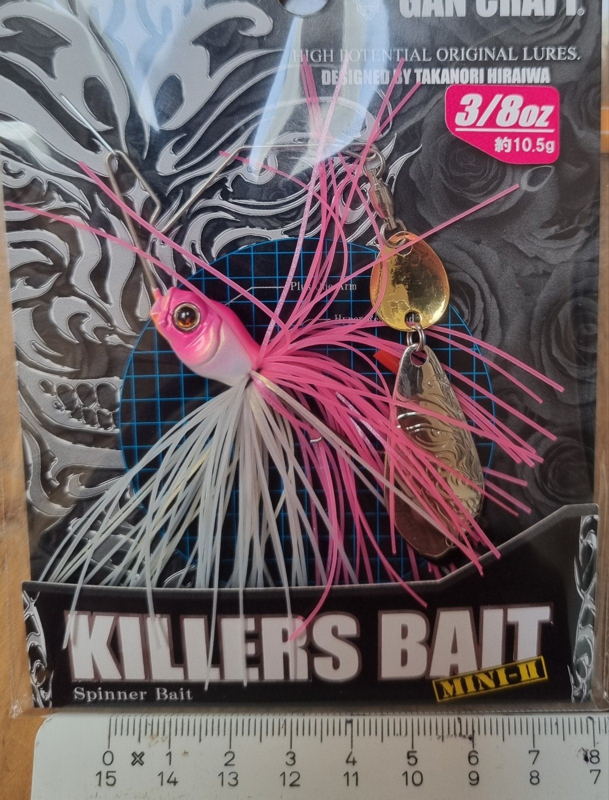 Gan Craft KILLERS BAIT MINI II Spinnerbait NIEUW Kunstaas, Verzenden, Nieuw, Overige typen