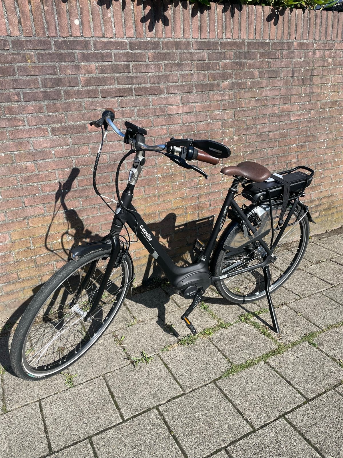 Gazelle Groneble elektrische fiets met Bosch motor, Fietsen en Brommers, Gebruikt, Ophalen of Verzenden, 50 km per accu of meer