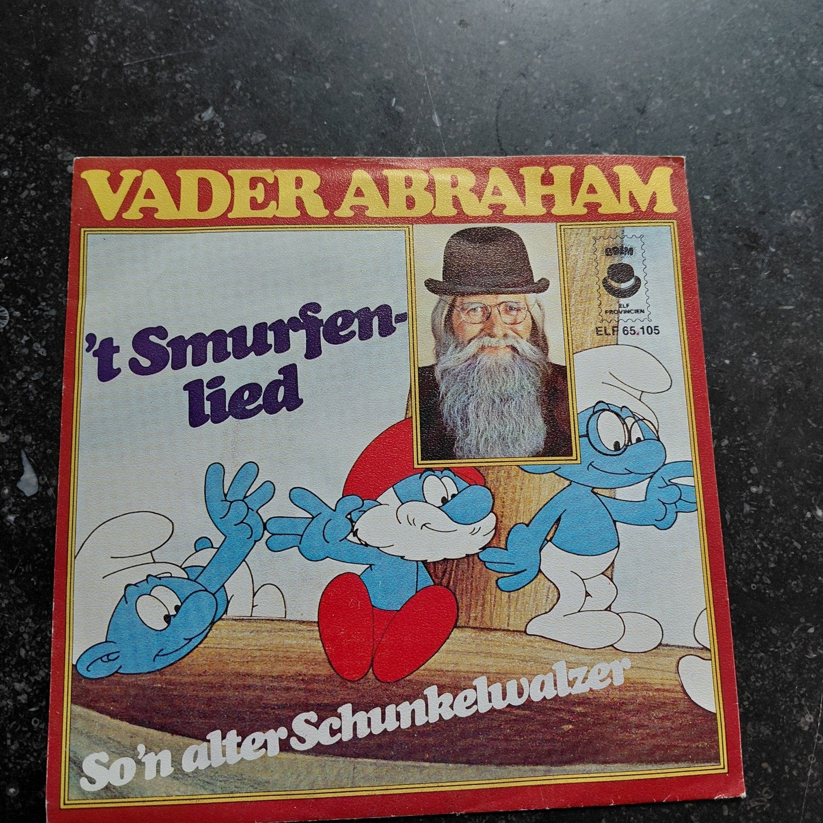 Vader Abraham - 't Smurfenlied / So'n alter Schunkelwalzer, Gebruikt, Originele persing, 7 inch, Ophalen of Verzenden