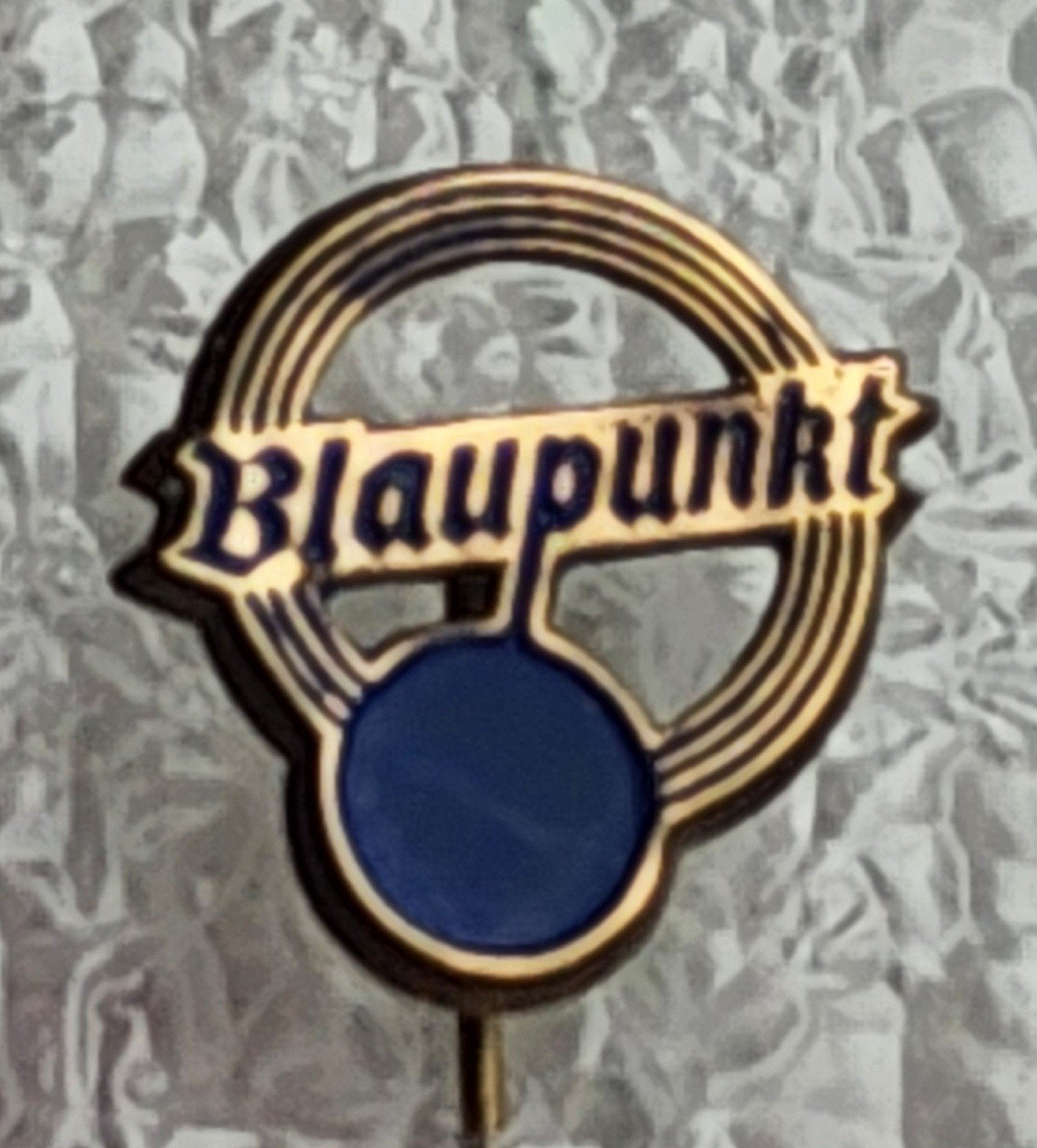 Vintage Blaupunkt Speldje, Ophalen of Verzenden, Gebruikt, Merk, Speldje of Pin