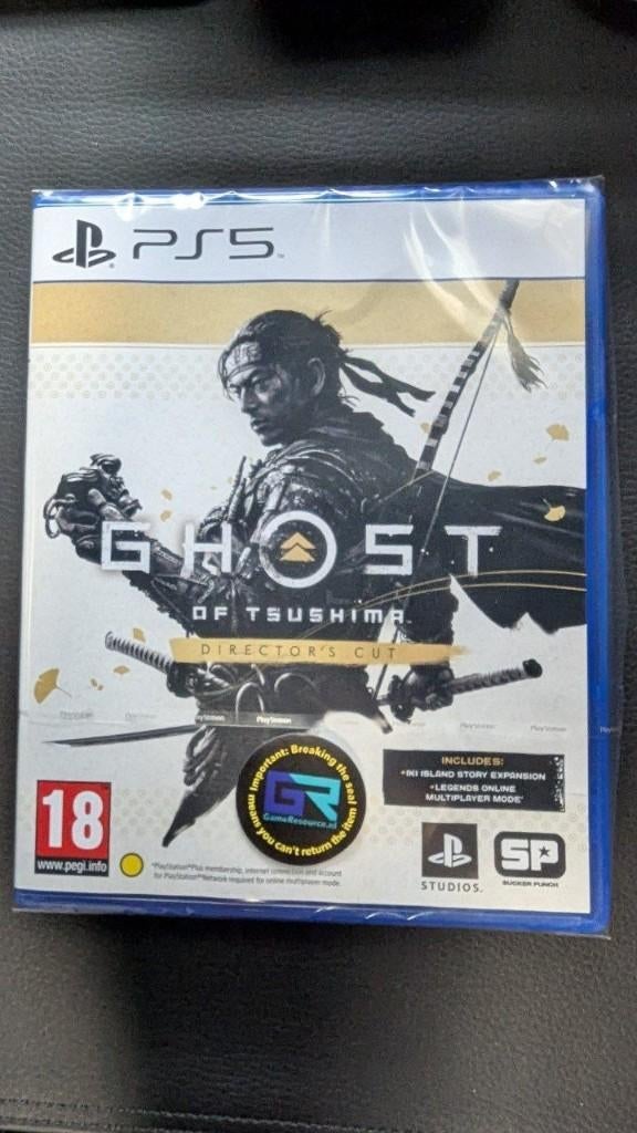 Ghost of Tsuhima Director's Cut PS5 Disk (Sealed), Spelcomputers en Games, Games | Sony PlayStation 5, Avontuur en Actie, Online