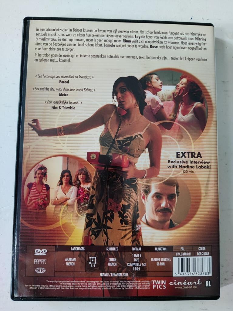 Caramel dvd Filmhuis arthouse, Cd's en Dvd's, Vanaf 16 jaar, Ophalen of Verzenden, Zo goed als nieuw, Overige gebieden