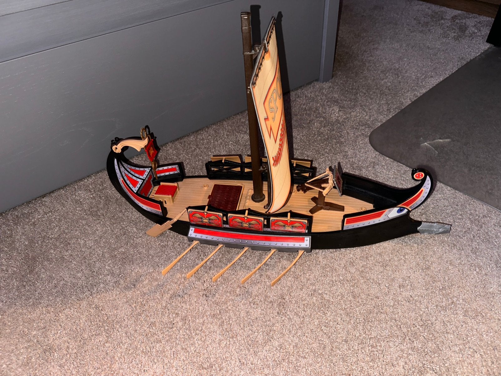 Romeinen Schip, Ophalen, Zo goed als nieuw