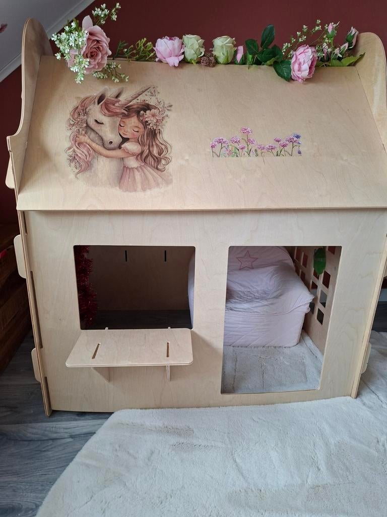 Woodenplay speelhuisje voor binnen, Ophalen