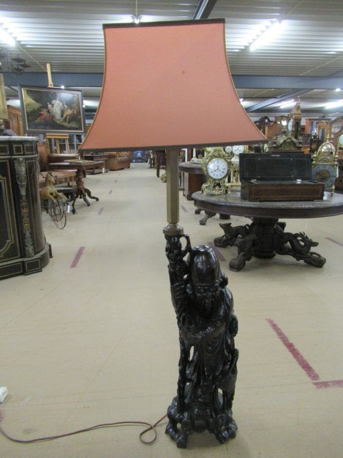Oer 11042 vintage Chinese staande lamp, Ophalen