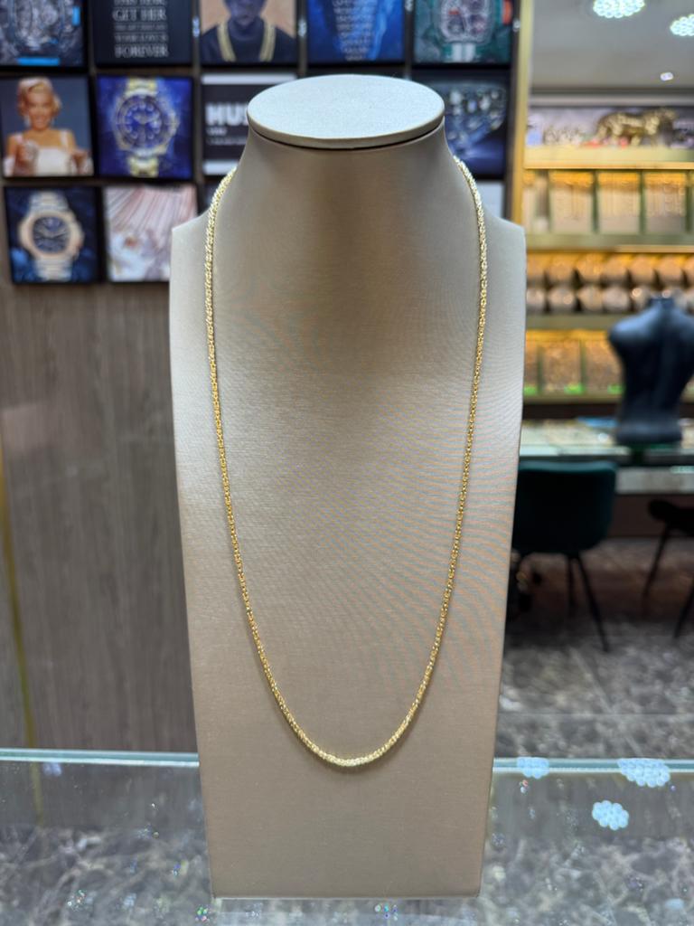 14KT Goud - 14.8 Gram - Ketting - KONING - Herenketting, Ophalen, Nieuw, Goud
