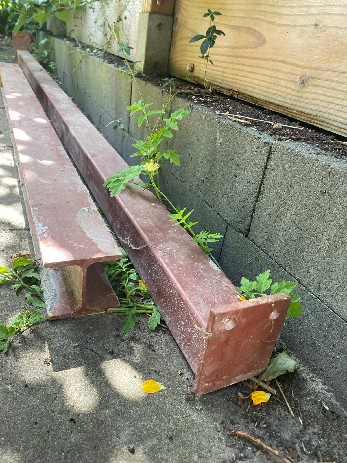 H-balk, Ophalen, Gebruikt, IJzer