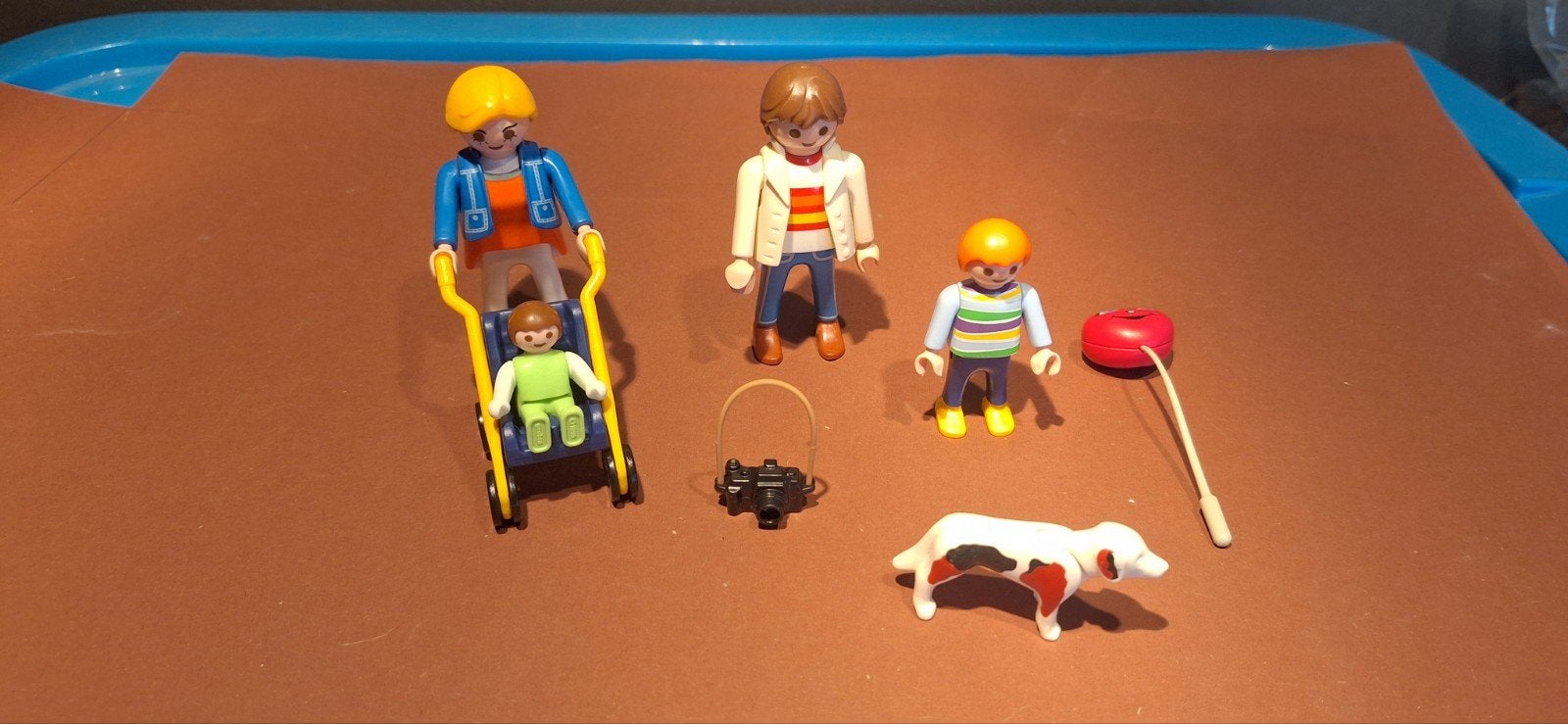 playmobil 3209 gezin met hond, Ophalen of Verzenden, Zo goed als nieuw